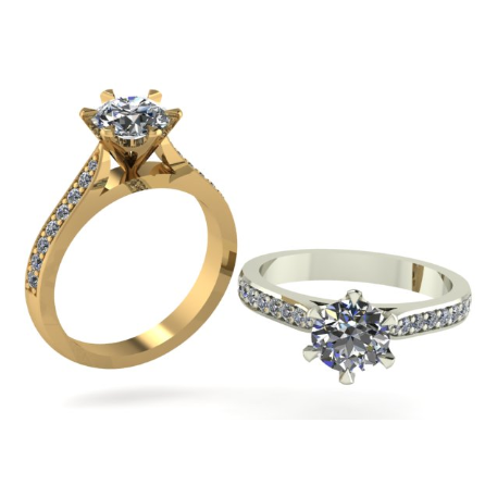 Àlainn Collection 1.22ct diamond ring White Gold