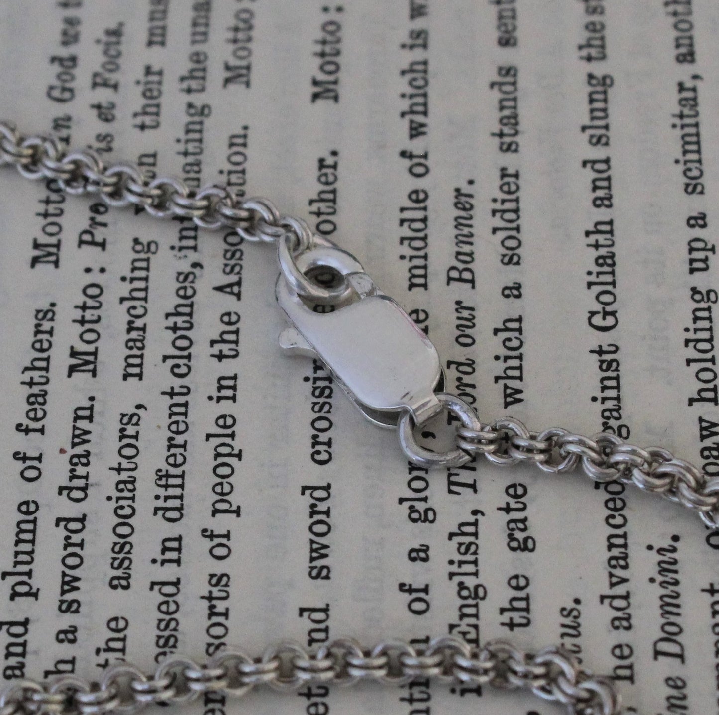 Sterling Silver Double link bracelet