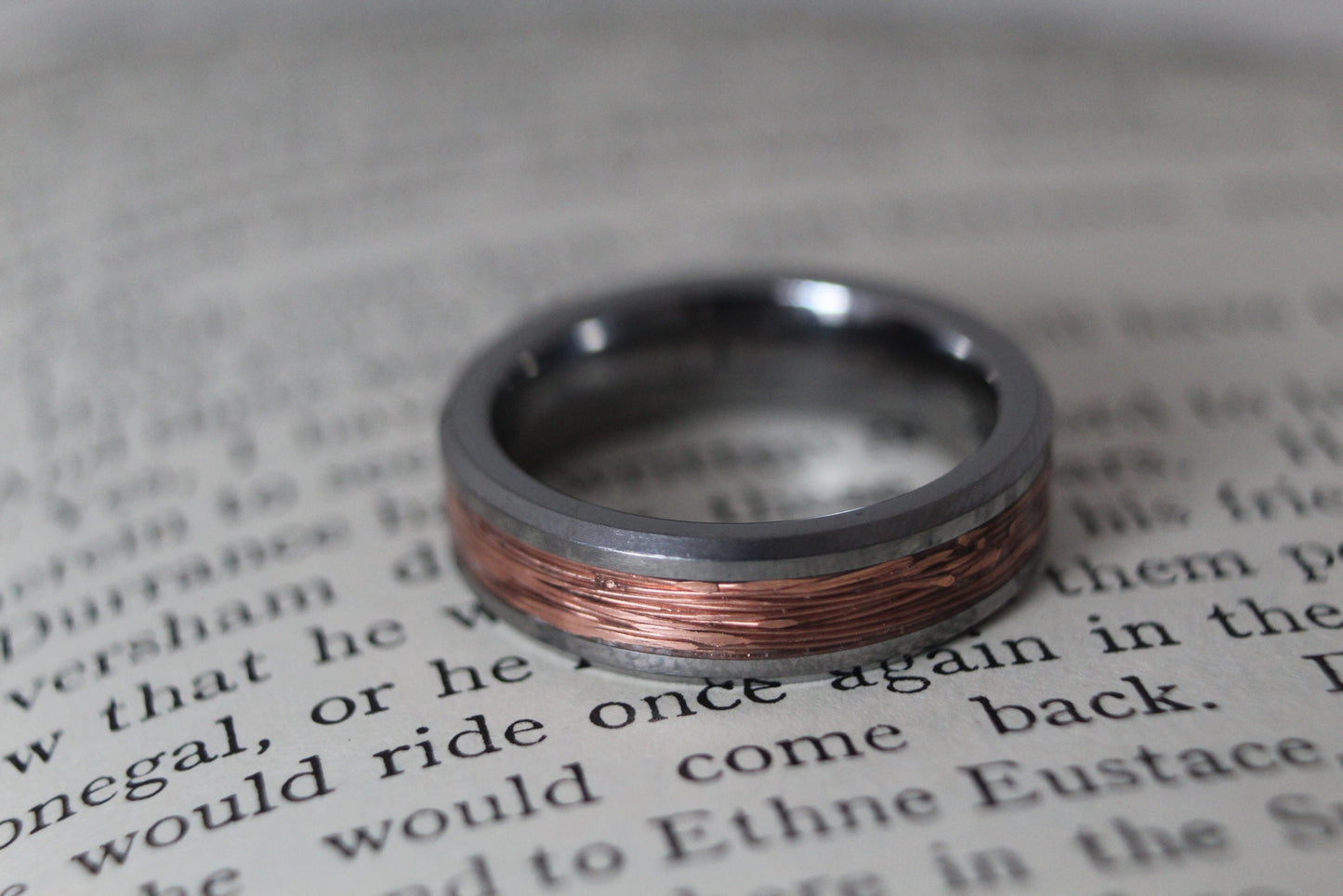 Tungsten Carbide and Copper Ring