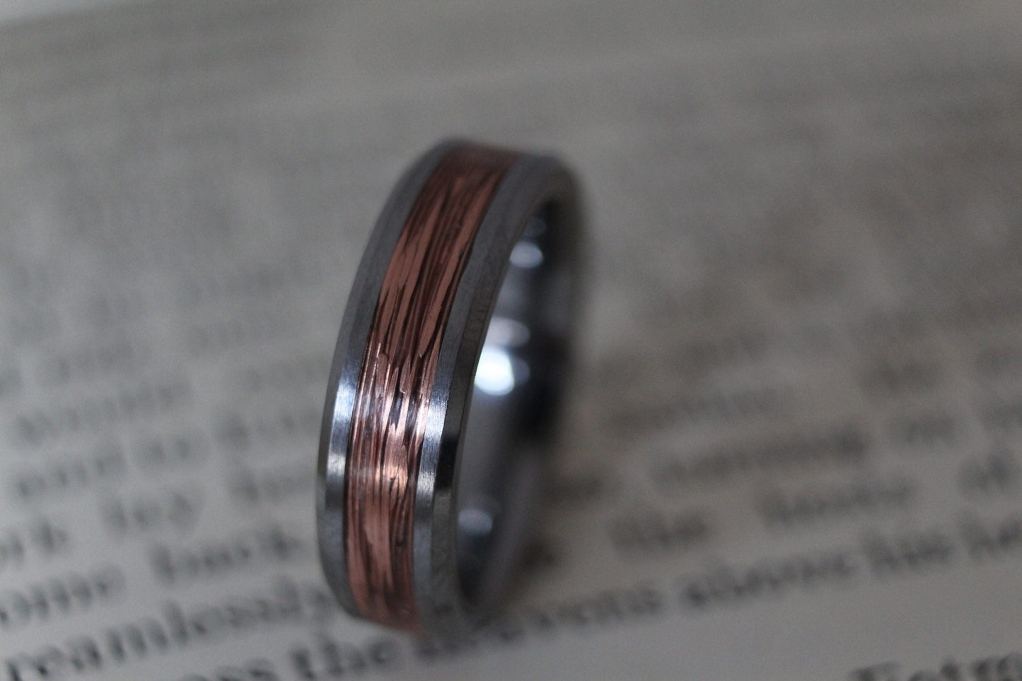 Tungsten Carbide and Copper Ring