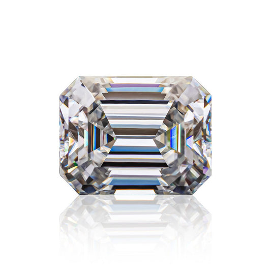 Emerald-cut diamond of individuality