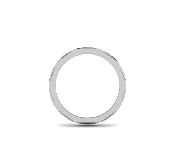 Àlainn Collection Eternity ring .1ct diamond White Gold.