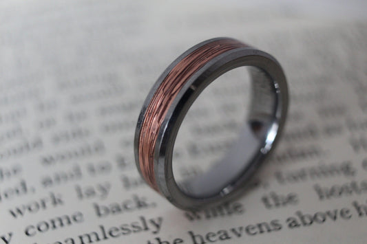 Tungsten Carbide and Copper Ring