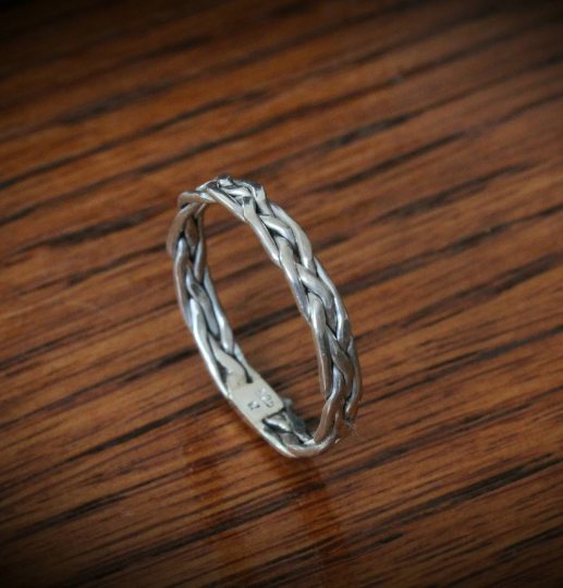 All In Knots. Sterling silver knot ring